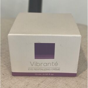 Vibrante Eye Revitalizing Creme Dark Circles Wrinkles  .50floz New In Box Sealed